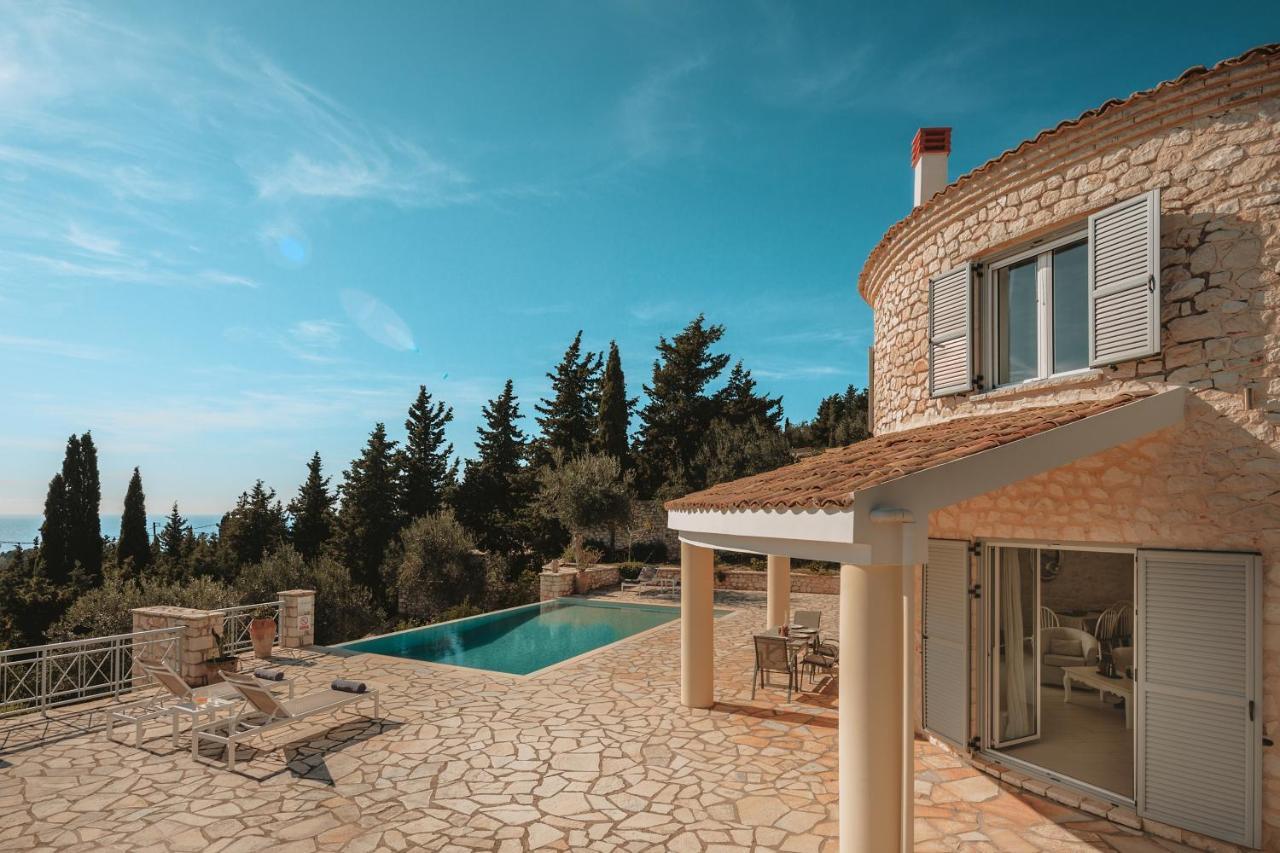 The Round House Villa Vlachopoulatika Bagian luar foto