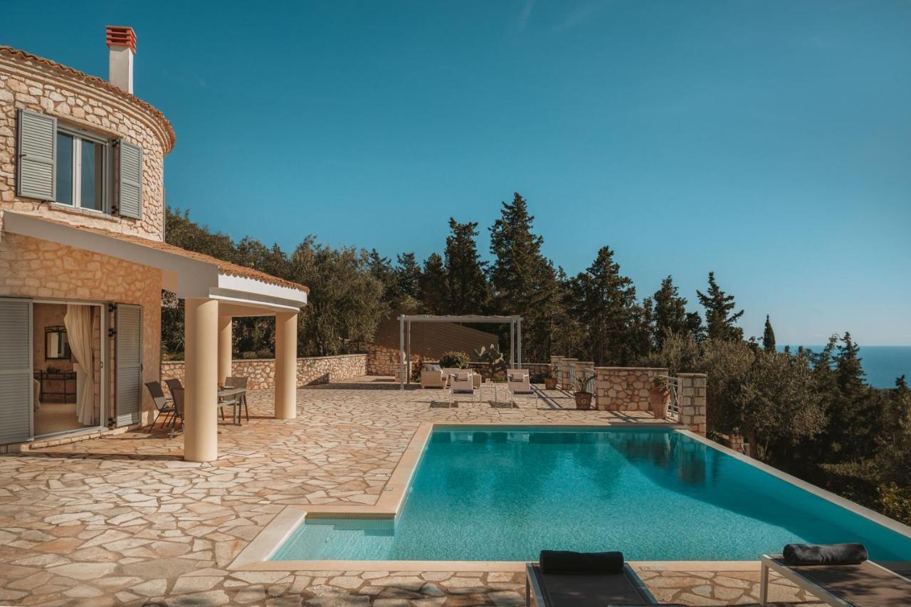 The Round House Villa Vlachopoulatika Bagian luar foto